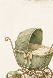 Cochecito ilustrado